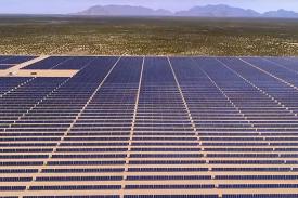 photo of solar farm in mexico